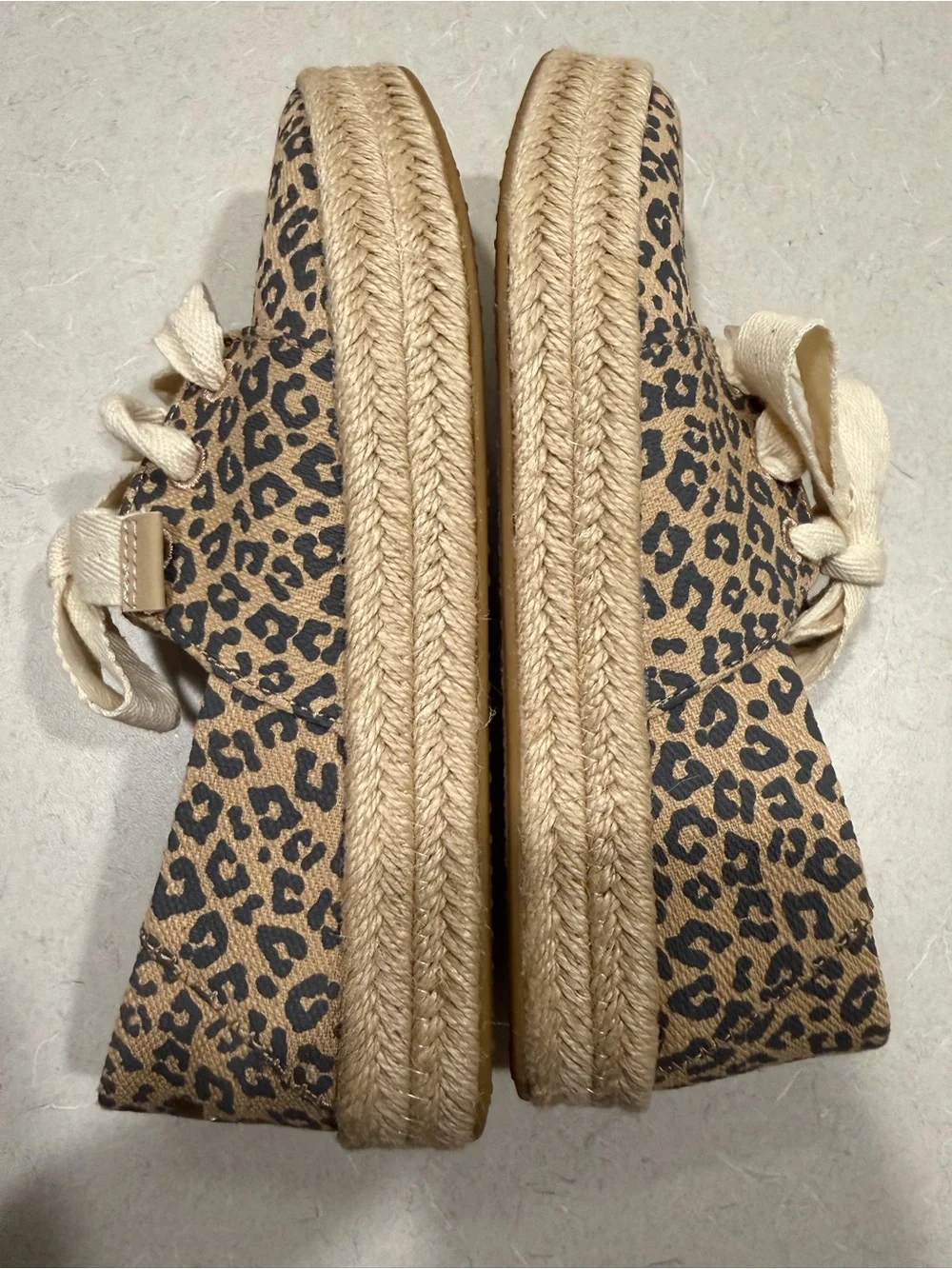 Toms espadrilles leopard